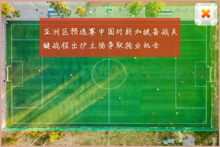 亚洲区预选赛中国对新加坡备战关键战程出炉主场争取抢分机会