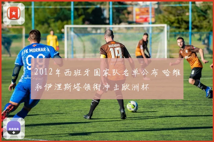 2012年西班牙国家队名单公布 哈维和伊涅斯塔领衔冲击欧洲杯